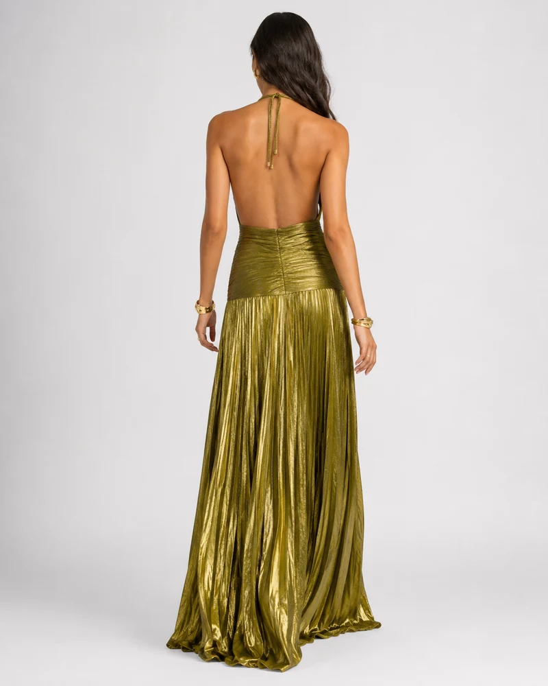 Robe Maxi à Épaules Dégagées – Coupe fluide, décolleté épaules dénudées, pour soirées et sorties
