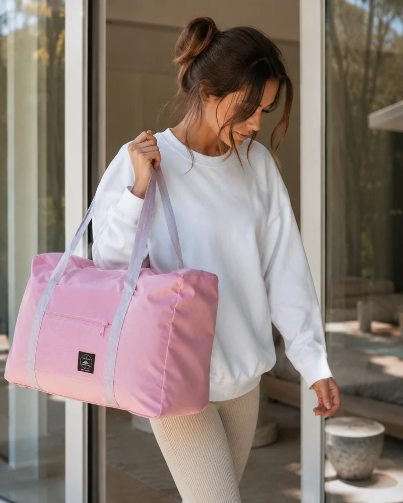Sac de Voyage Pliable Grande Capacité - Format Cabine Polyvalent, Essentiel Moderne