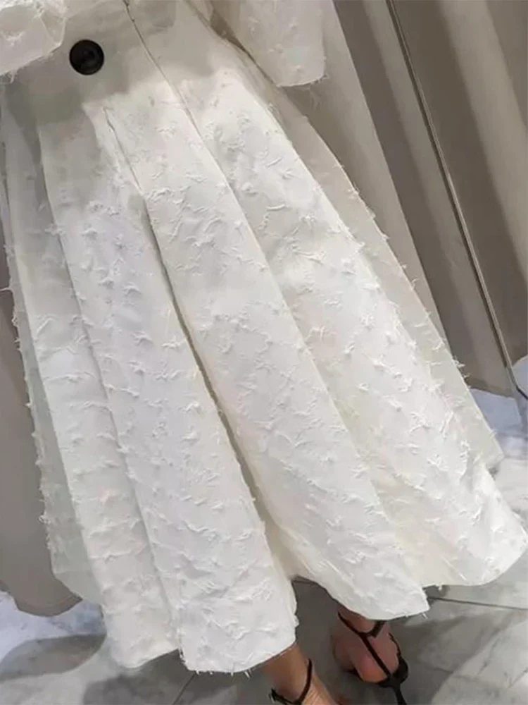 Ensemble Jupe Plissée et Haut Ample - Style Fluide Chic et Élégant