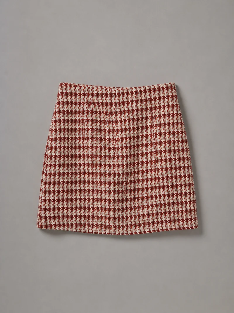Jupe Mini Zippée - Coupe Taille Haute Élégante