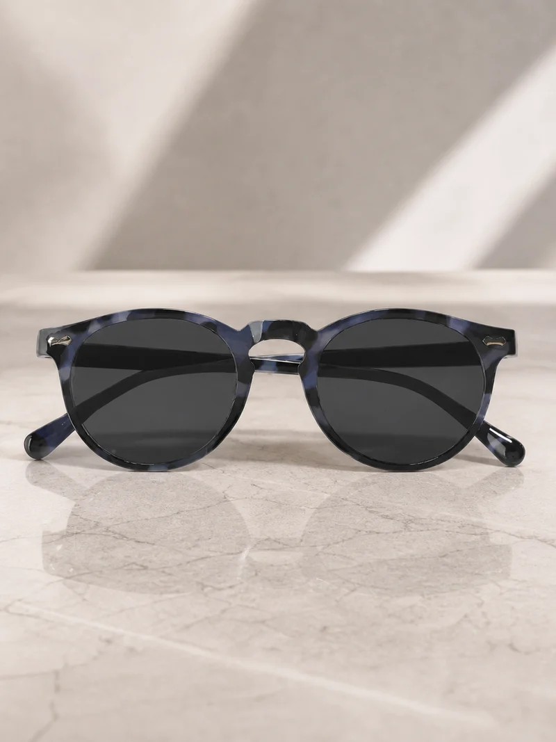 Lunettes Rondes UV400 - Légères Élégantes Protection Solaire