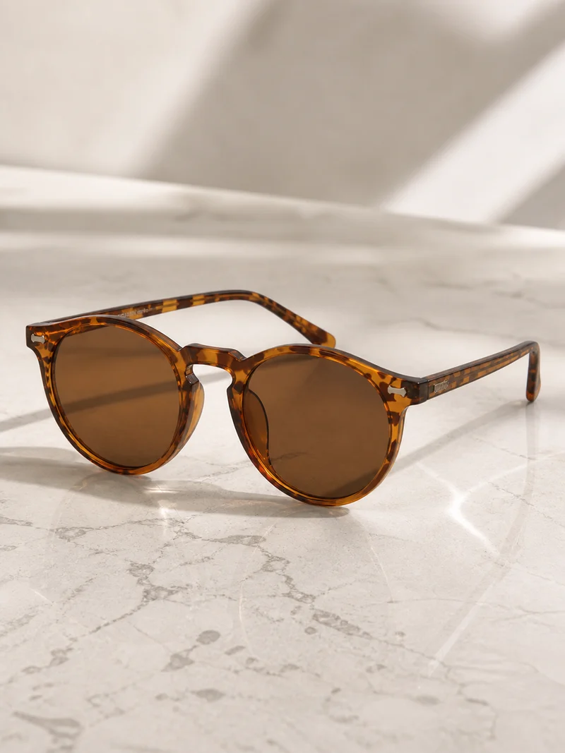 Lunettes Rondes UV400 - Légères Élégantes Protection Solaire