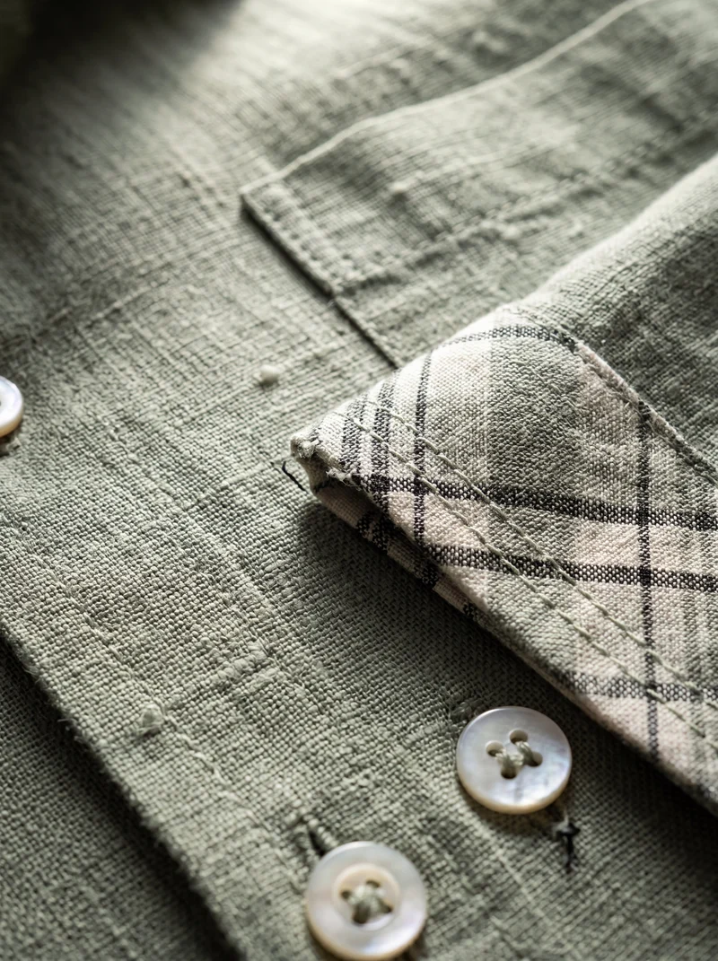 Chemise boutonnée manches courtes - Élégant essentiel léger pour été