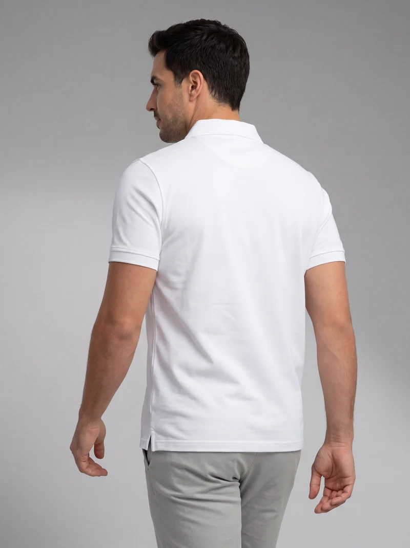 Polo zippé manches courtes - Style sportif chic et moderne
