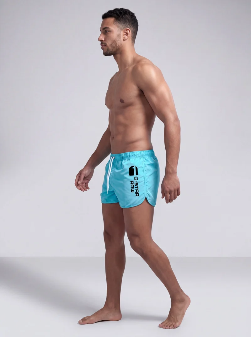 Short de bain taille élastique à cordon - Élégant style estival et confortable