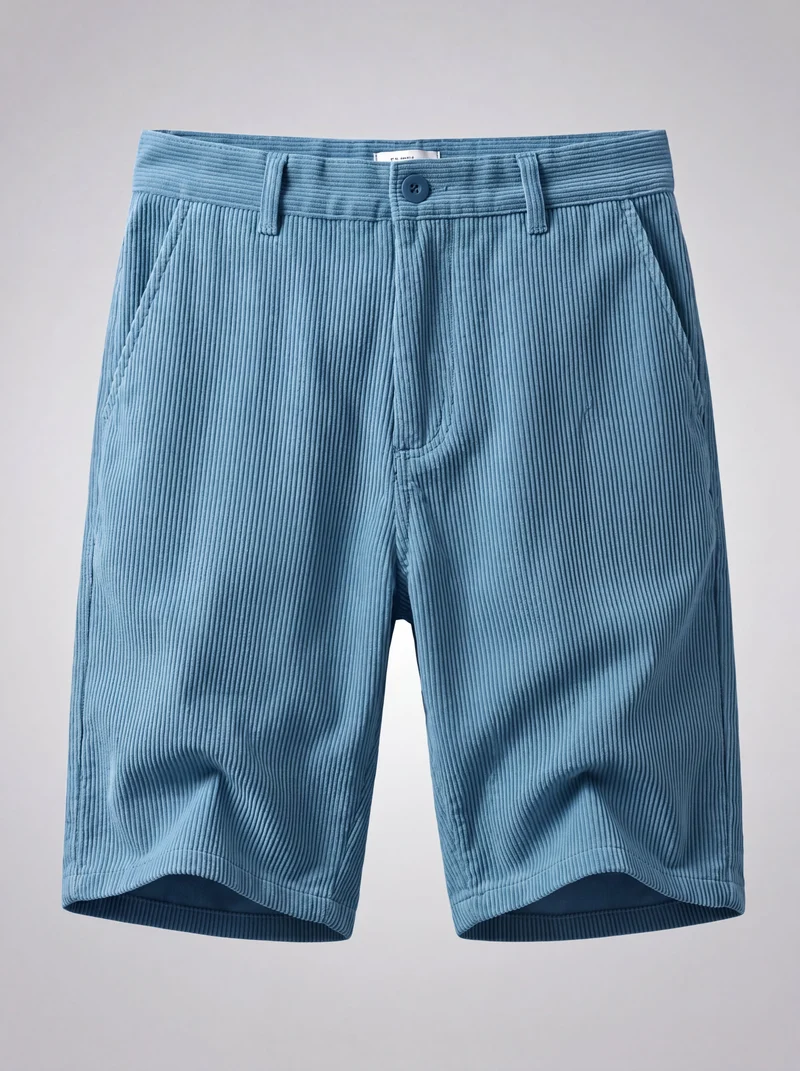 Short en velours taille élastique - Confort élégant au style casual premium