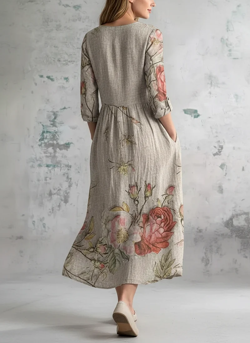 Robe été décolleté V