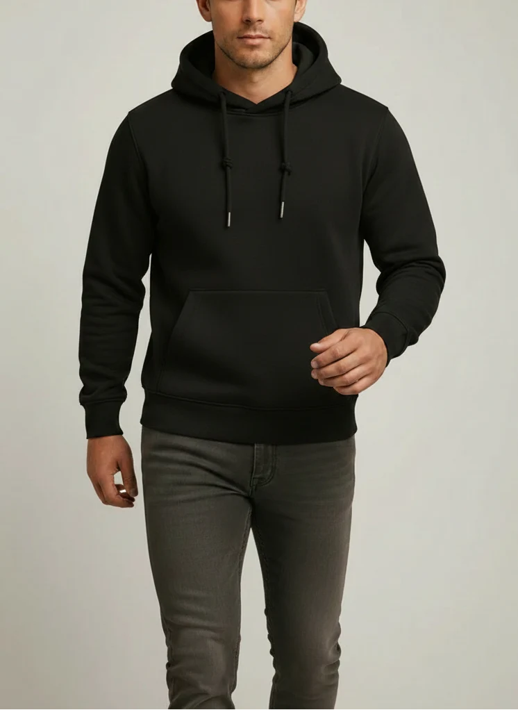 Sweat à capuche coupe confortable