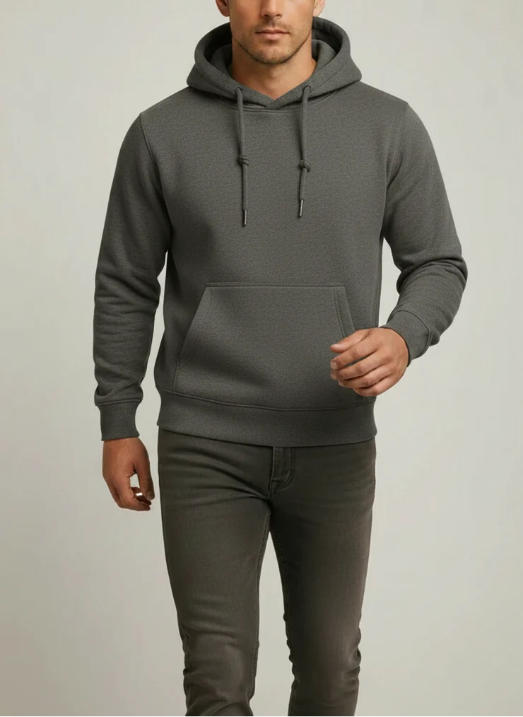 Sweat à capuche coupe confortable