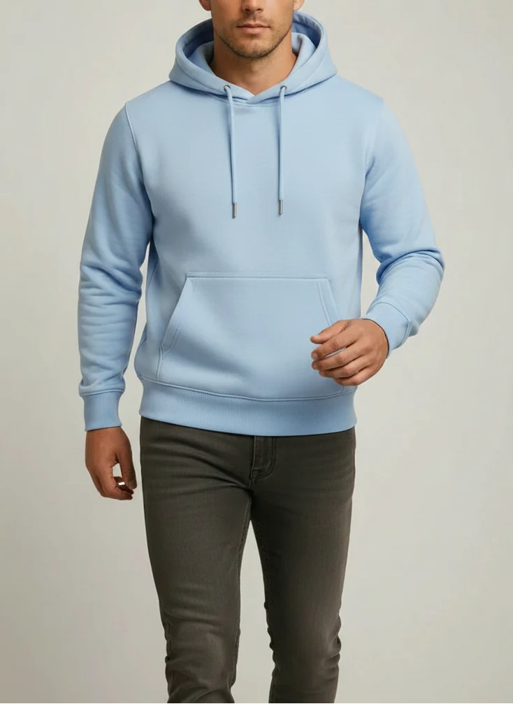 Sweat à capuche coupe confortable