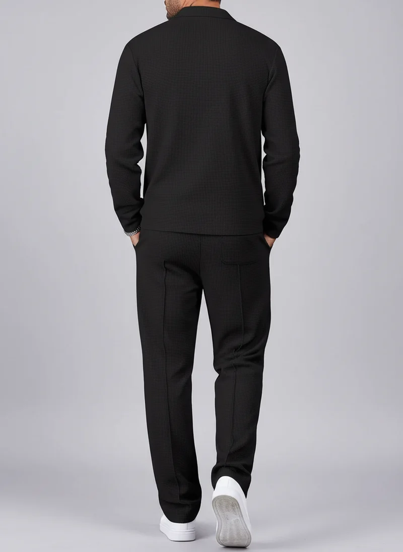 Ensemble zippé coupe ajustée