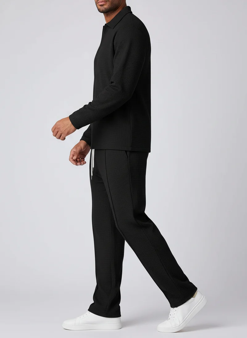 Ensemble zippé coupe ajustée