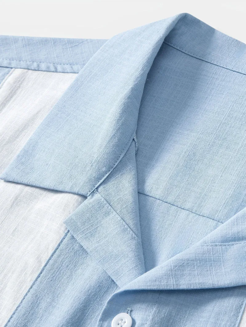 T-shirt à manches courtes et un pantalon en lin