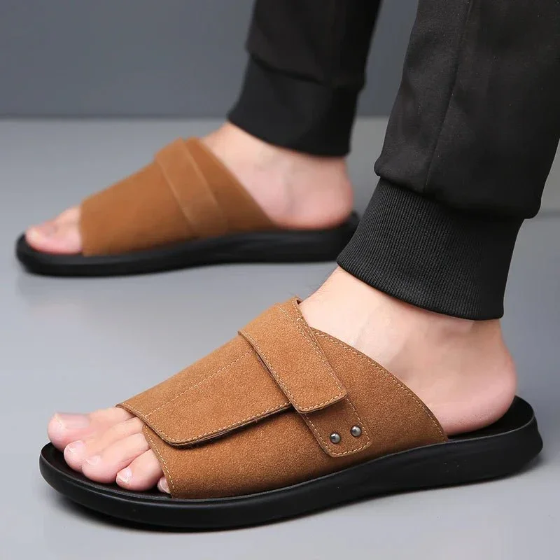 Sandales confortables à enfiler