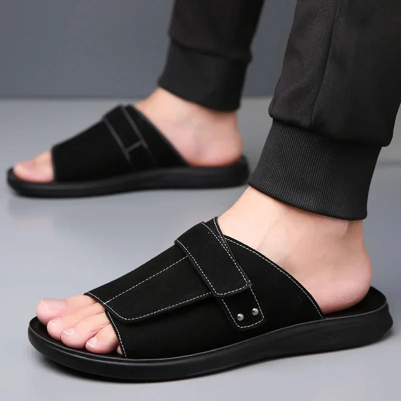 Sandales confortables à enfiler