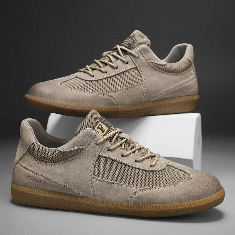 Italian Genuine Leather Calvino Sneakers