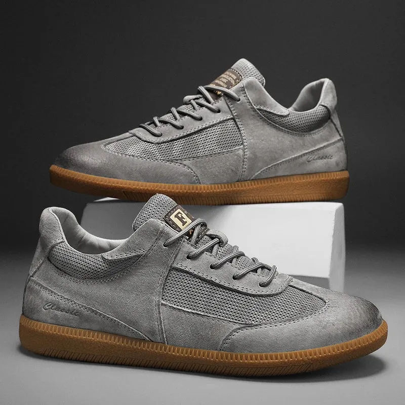 Italian Genuine Leather Calvino Sneakers