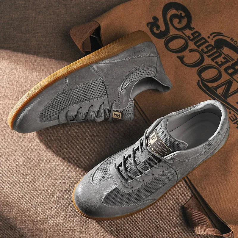 Italian Genuine Leather Calvino Sneakers