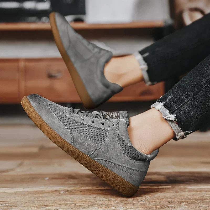 Italian Genuine Leather Calvino Sneakers