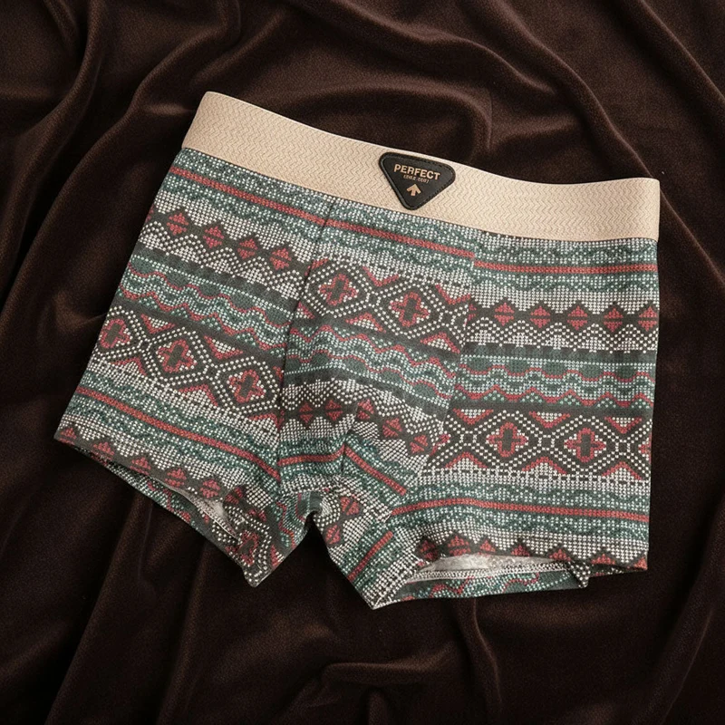 Retro Cotton Boxer Shorts