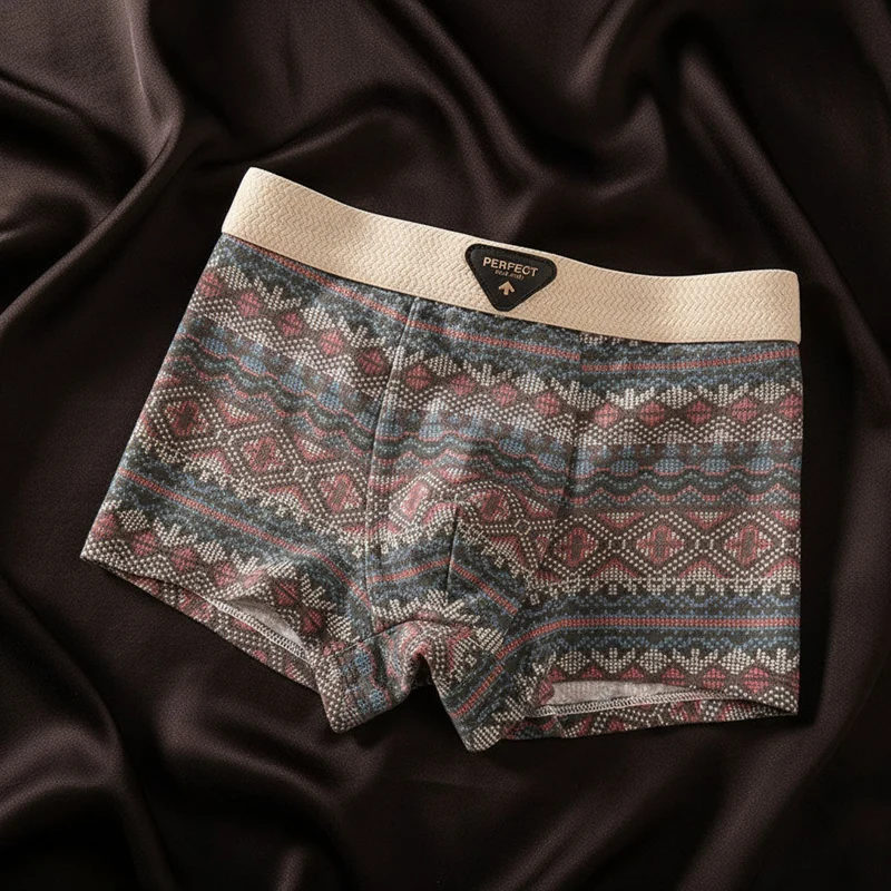 Retro Cotton Boxer Shorts