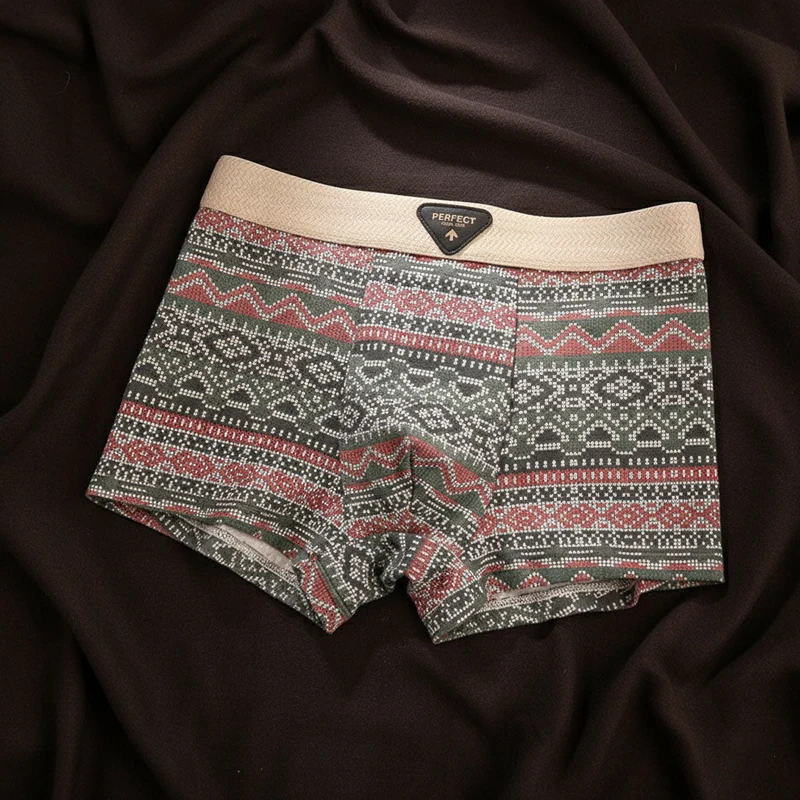 Retro Cotton Boxer Shorts