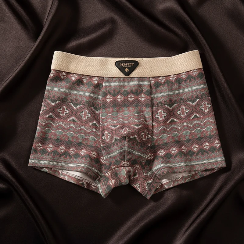 Retro Cotton Boxer Shorts