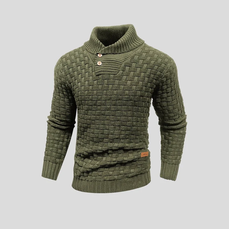 Pull Thermique Homme Tricoté et Chaleureux