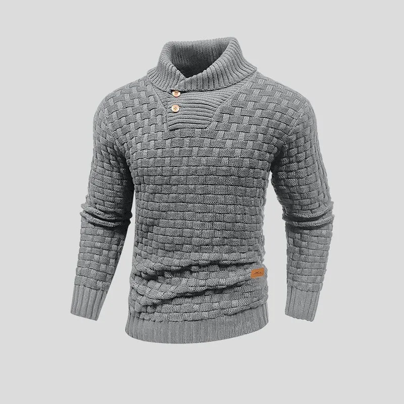 Pull Thermique Homme Tricoté et Chaleureux