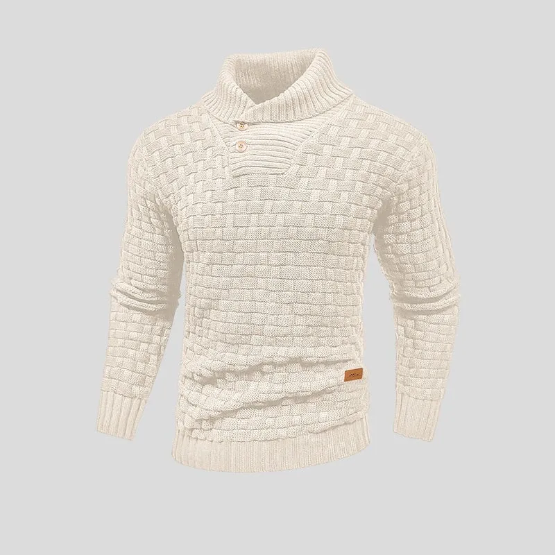 Pull Thermique Homme Tricoté et Chaleureux