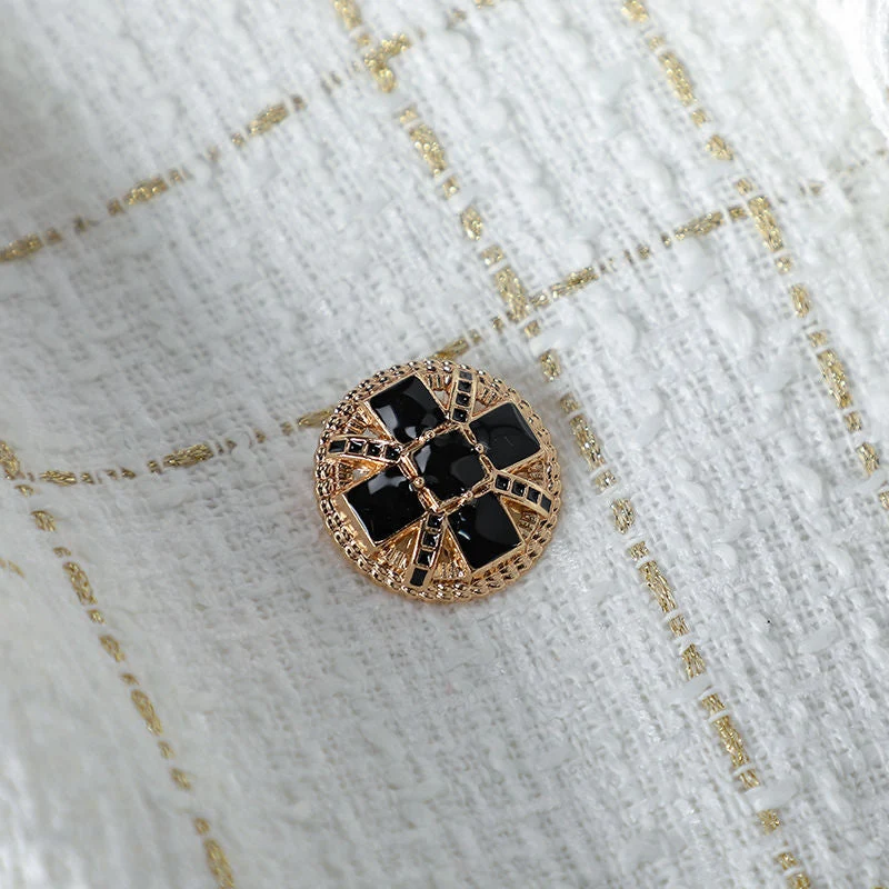 Blazer tailleur à carreaux