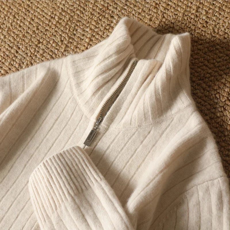 Pull Homme en Cachemire Doux et Élégant