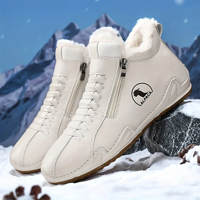 Bottines d’Hiver Confortables à Soutien Ergonomique