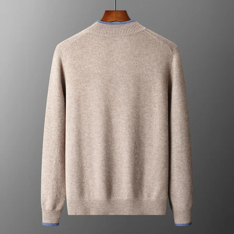 Veste en cachemire à fermeture éclair Riku