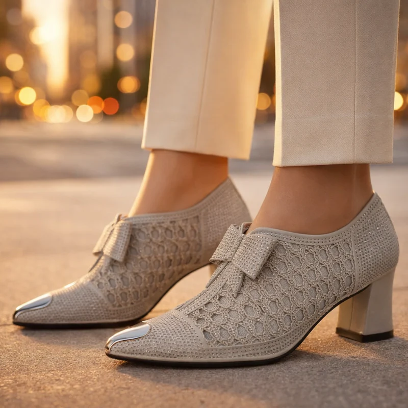 Talons Vivienne avec Nœud
