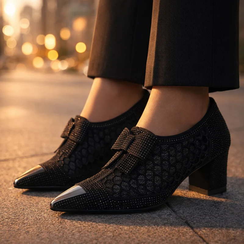 Talons Vivienne avec Nœud