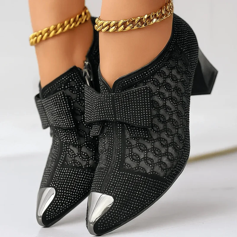Talons Vivienne avec Nœud