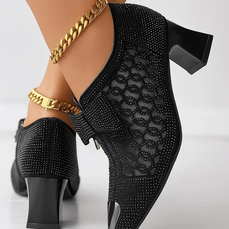 Talons Vivienne avec Nœud