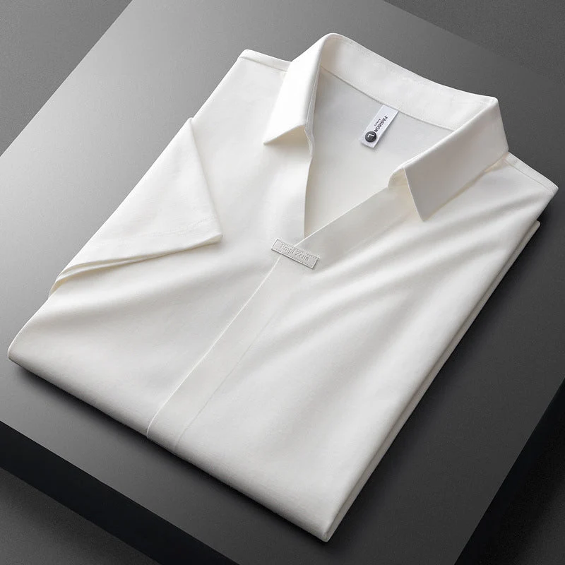 Cornelio Cotton-Silk Polo