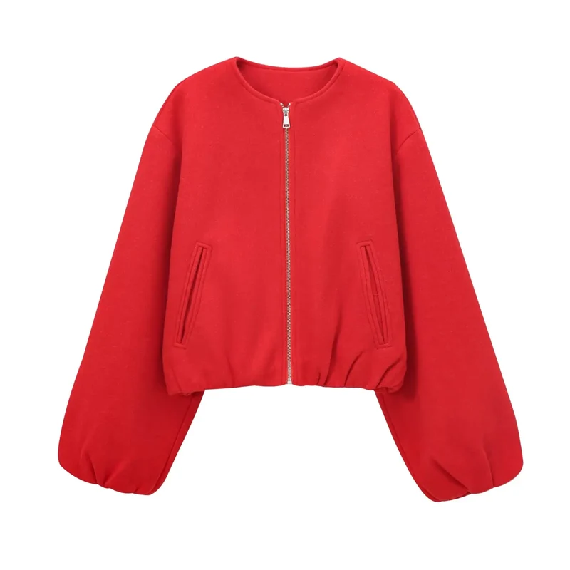 Veste Bomber Grise Femme au Style Décontracté et Confortable