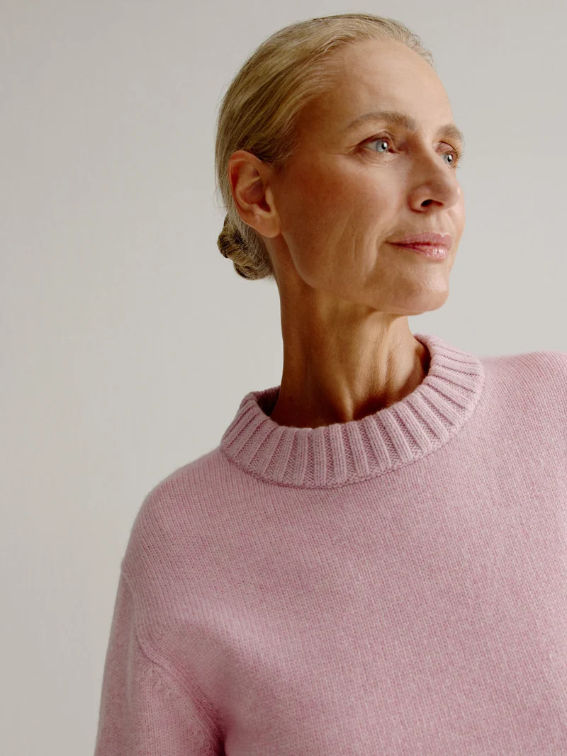 Light Pink Sweater Pull Lente