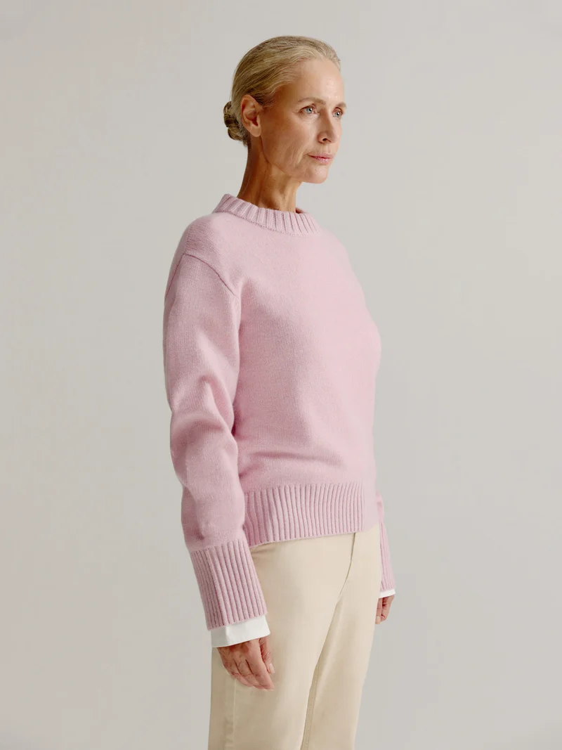 Light Pink Sweater Pull Lente
