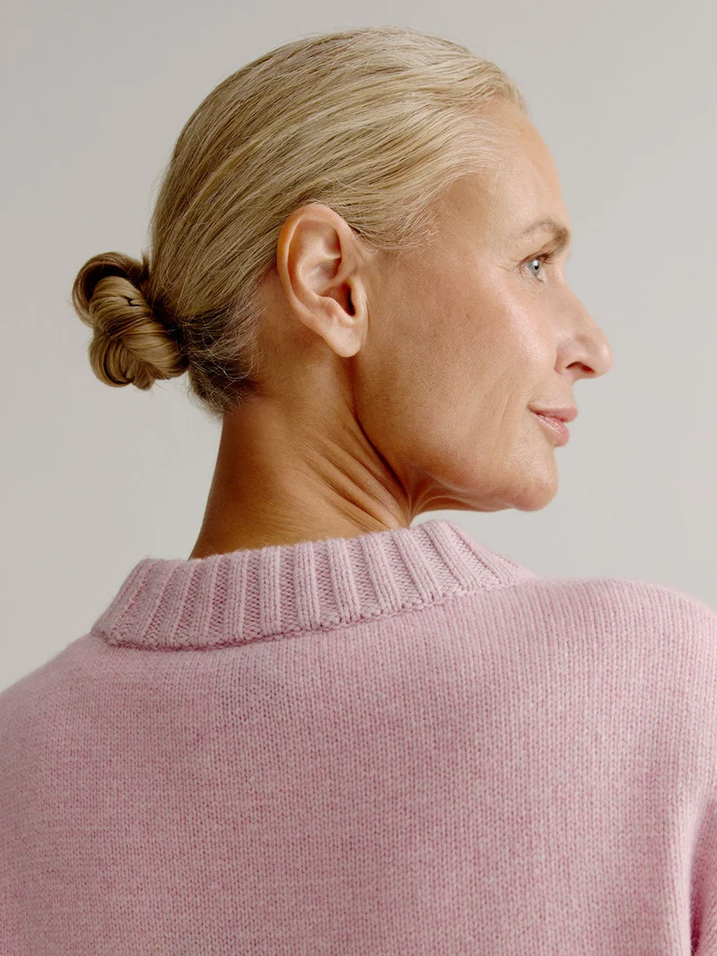 Light Pink Sweater Pull Lente