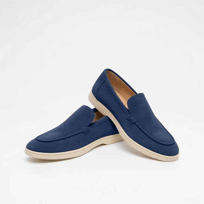Mocassins en Daim Style Old Money