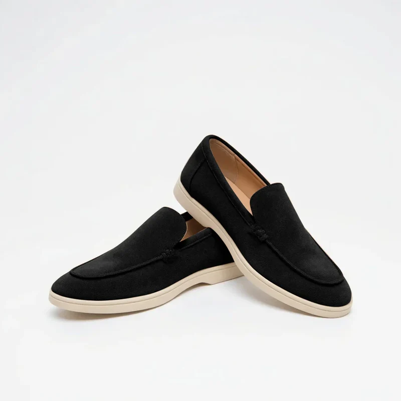 Mocassins en Daim Style Old Money