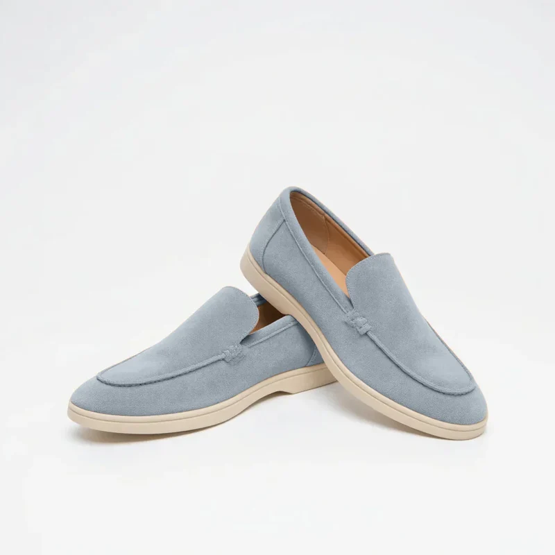 Mocassins en Daim Style Old Money