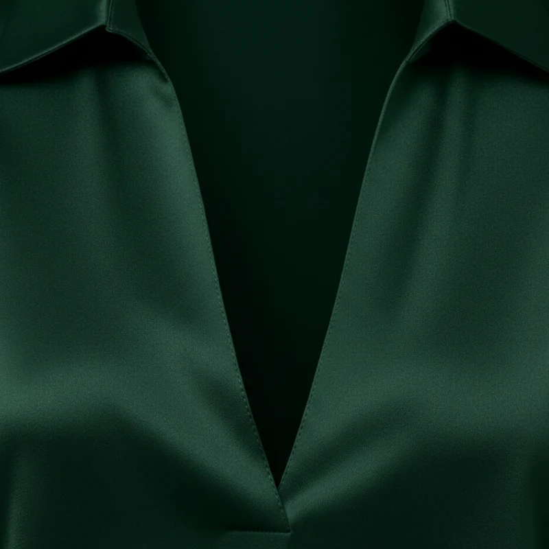 Blouse Satinée Élégance Intemporelle