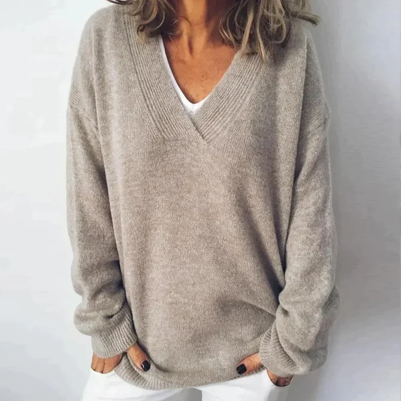 Pull en Cachemire Chic pour Femme – Douceur et Confort Absolu