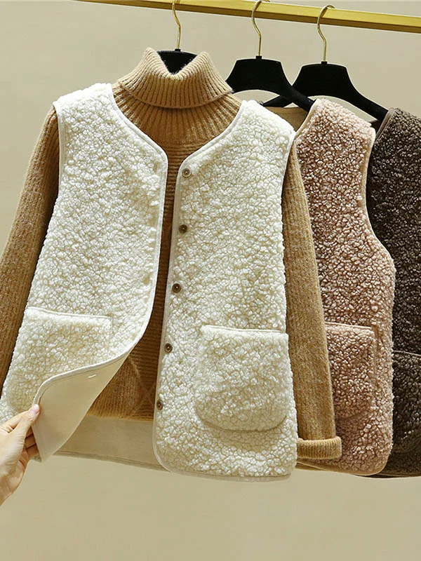 Veste Laine Sans Manches