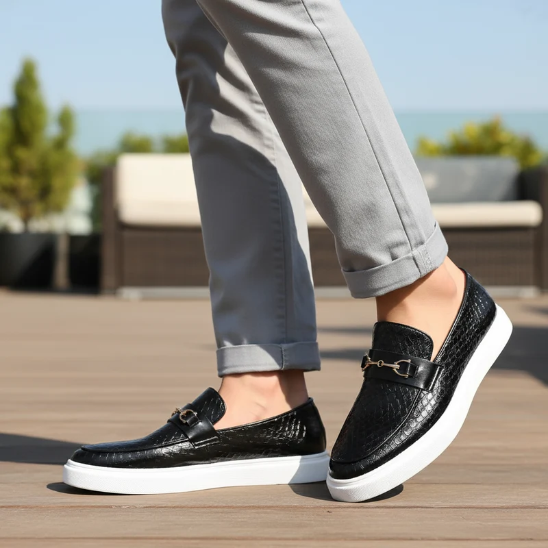 Aureo Loafers – Mocassins en cuir chic et confortables pour homme